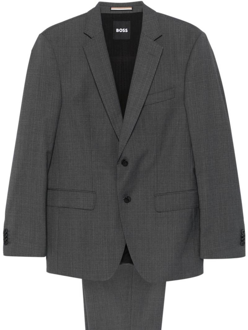 BOSS virgin-wool suit - Grey von BOSS