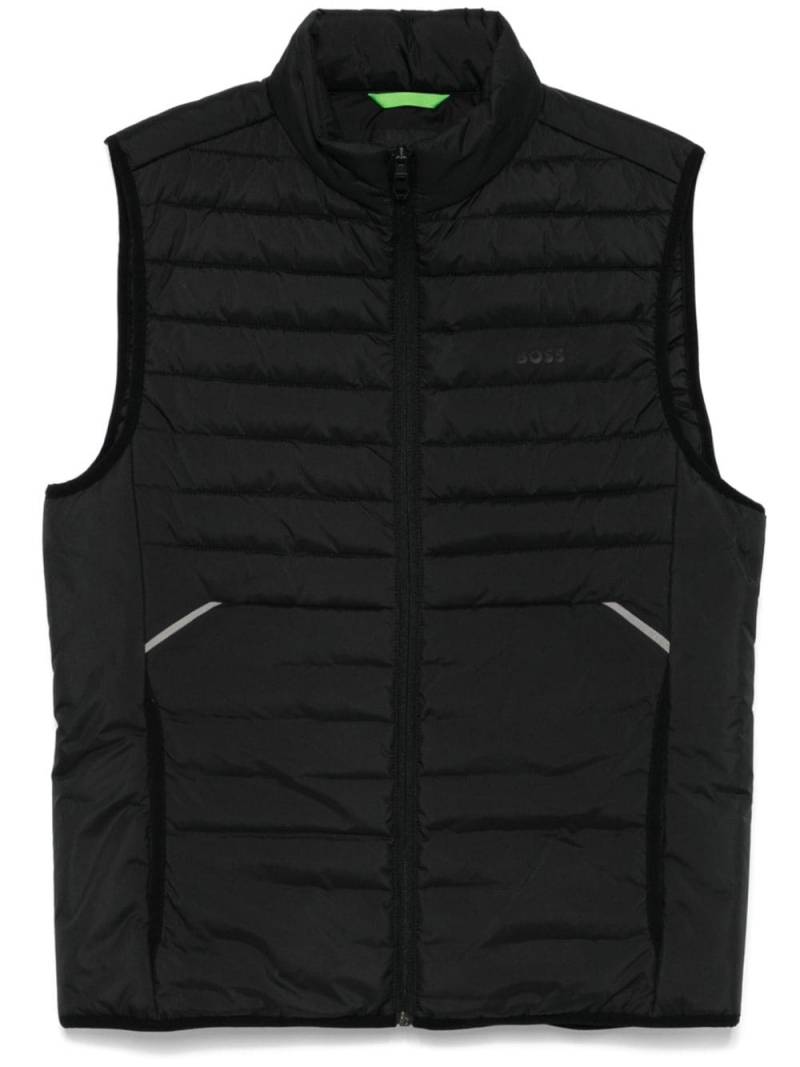 BOSS waterproof vest - Black von BOSS