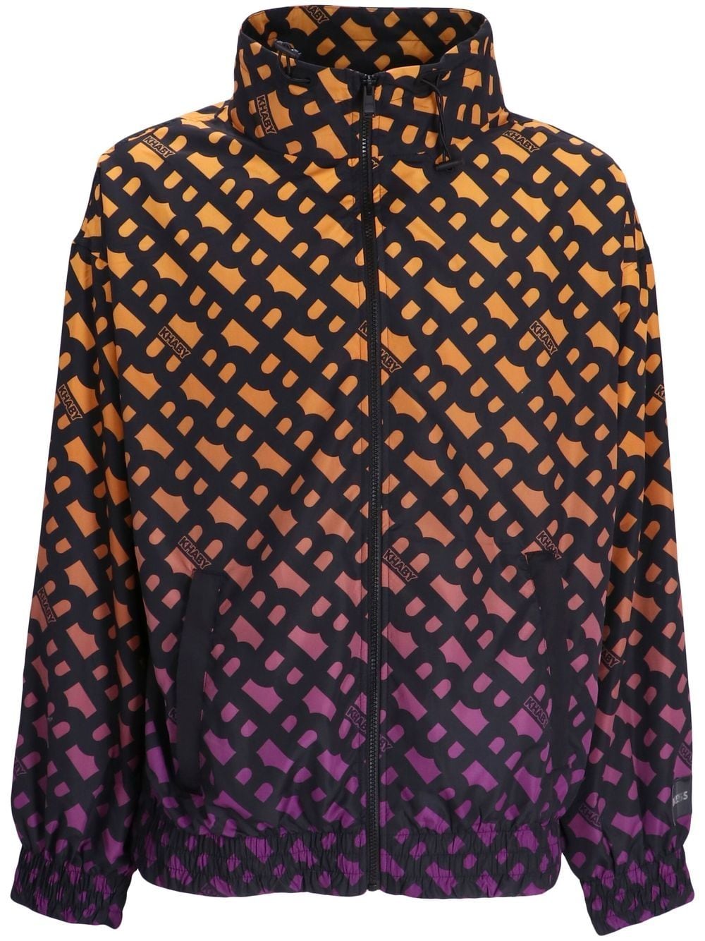 BOSS x Khaby monogram-print sweatshirt - Black von BOSS