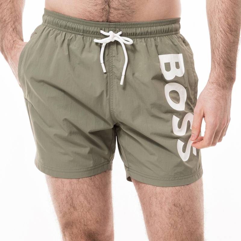 Badehose Herren Khaki L von BOSS