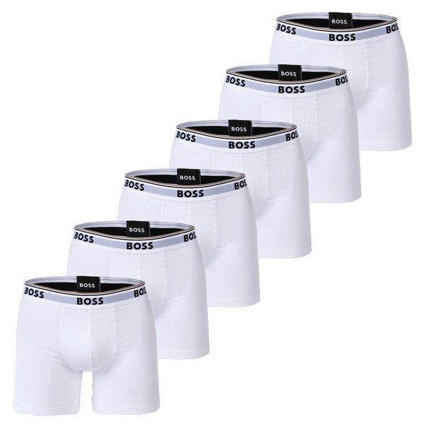 Boxershort Casual Stretch Herren Weiss L von BOSS