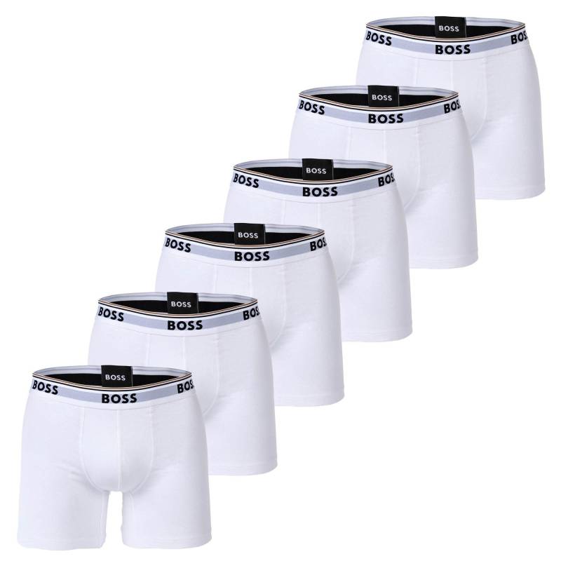 Boxershort Casual Stretch Herren Weiss M von BOSS