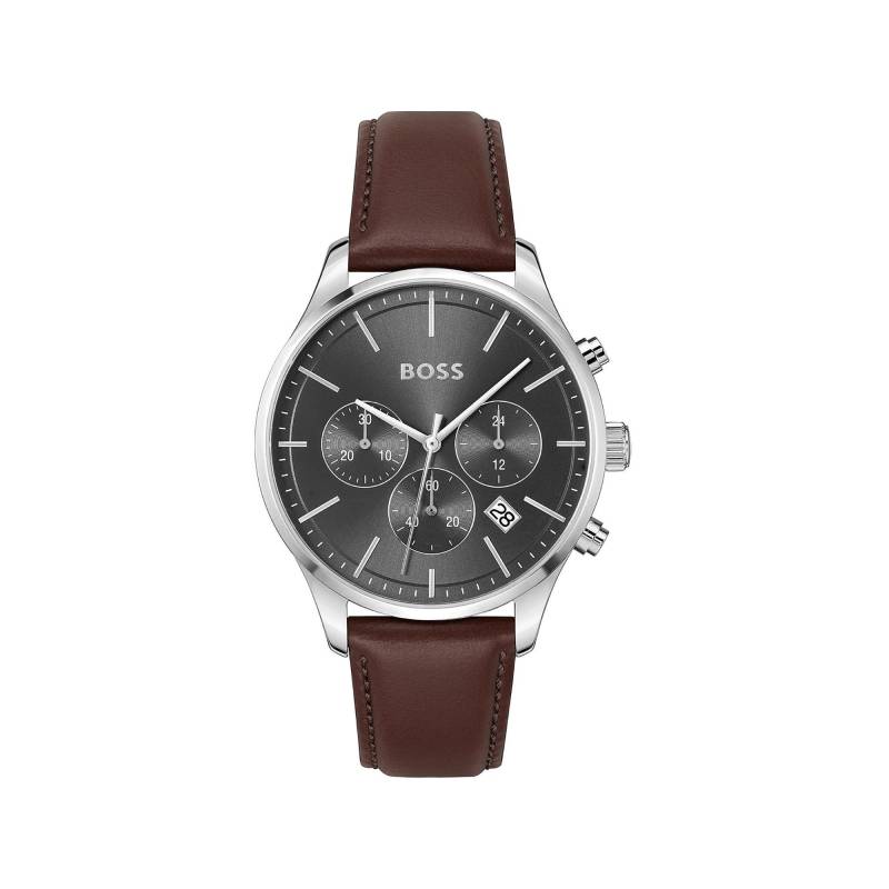 Chronograph Uhr Herren Braun 42mm von BOSS