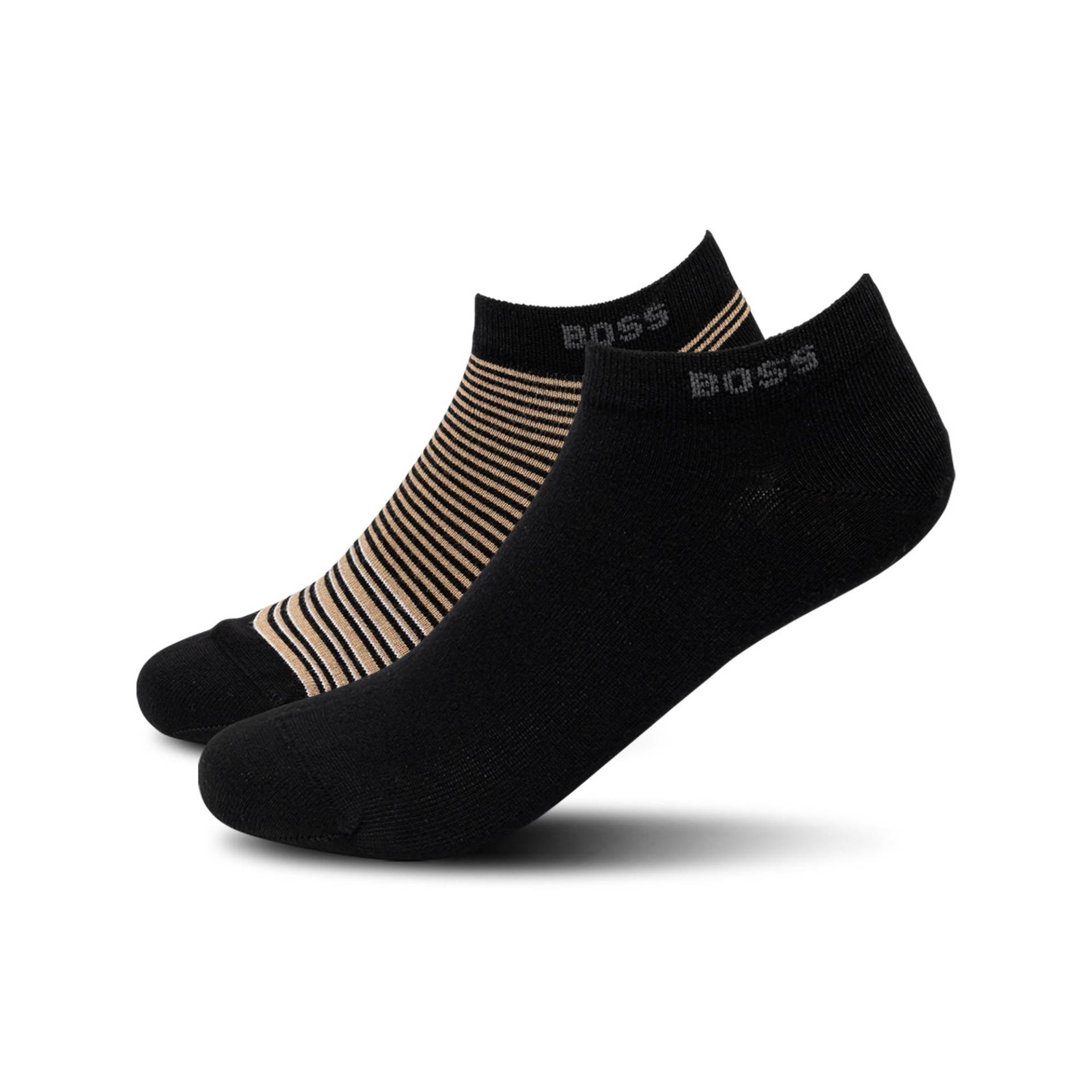 Duopack, Sneaker Socken Herren Black 39-42 von BOSS