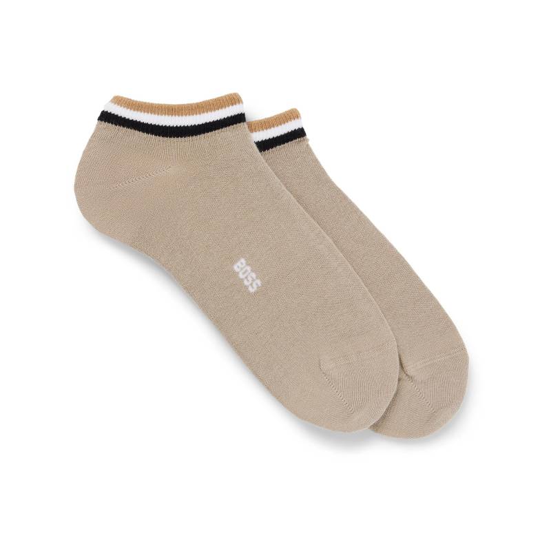 Duopack, Sneaker Socken Herren Greige 39-42 von BOSS