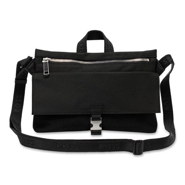 Messenger Bag Herren Black ONE SIZE von BOSS