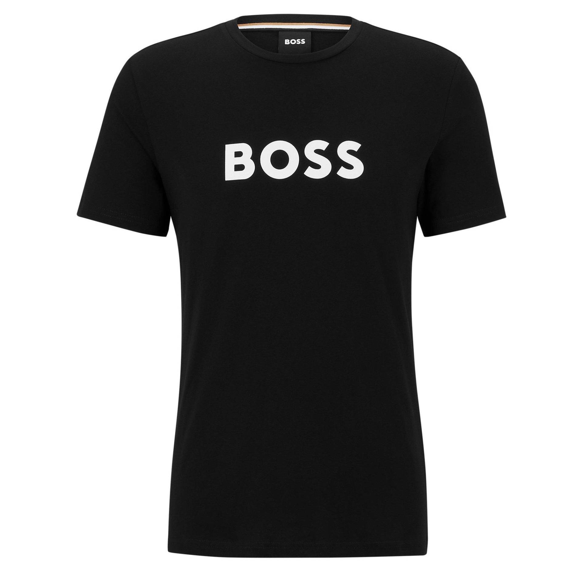 T-shirt Bequem Sitzend Damen Schwarz XL von BOSS