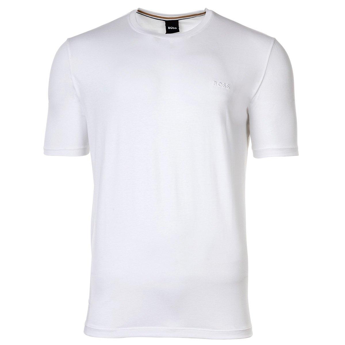 T-shirt Bequem Sitzend Herren Weiss XXL von BOSS