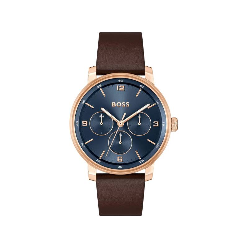 Multifunktionsuhr Herren Braun 44mm von BOSS