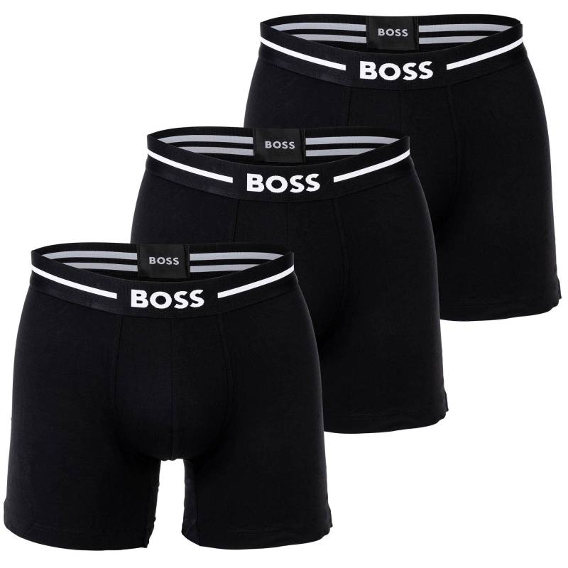 Boxershort 3er Pack Stretch-boxerbriefs 3p Bold Herren Schwarz S von BOSS