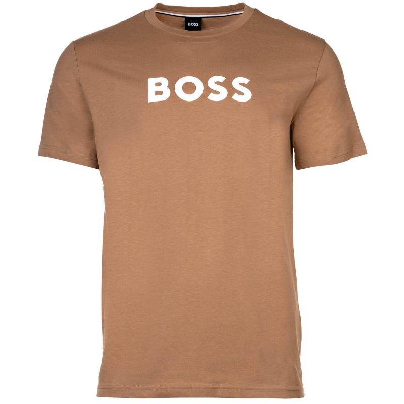 T-shirt Bequem Sitzend Damen Beige XL von BOSS