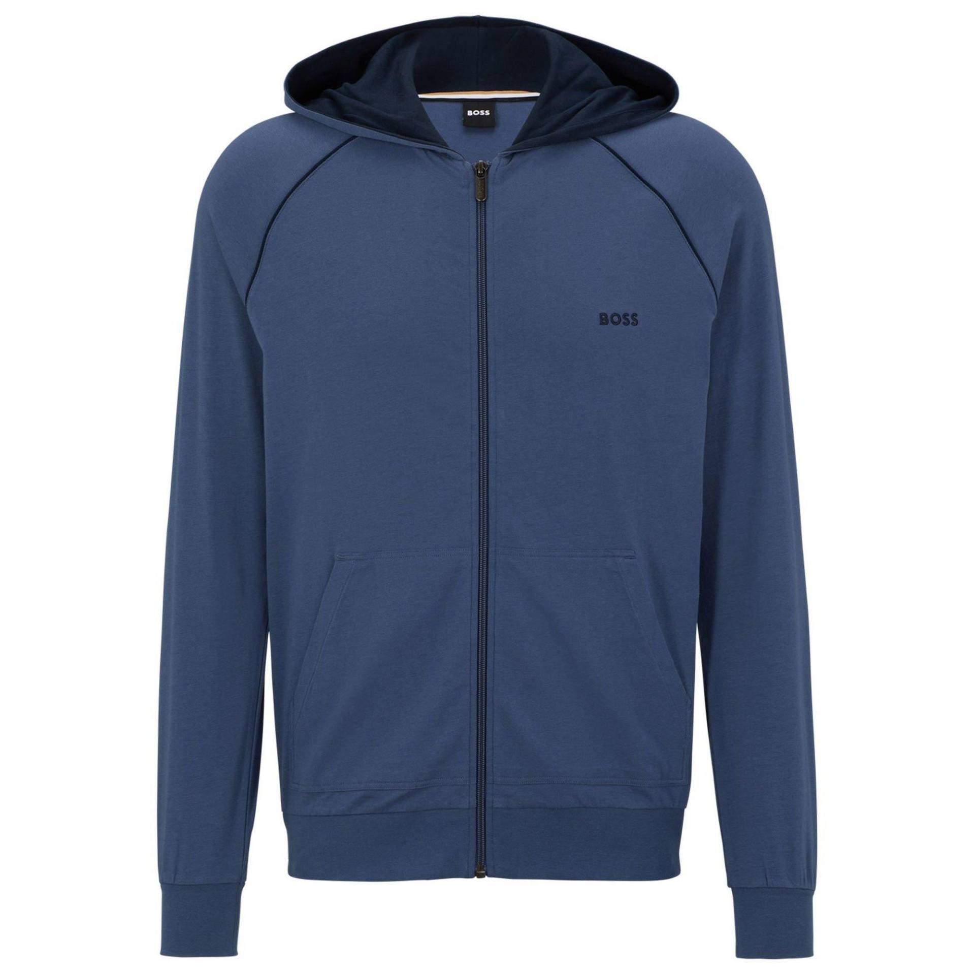 Sweatjacke Bequem Sitzend Herren Marine M von BOSS