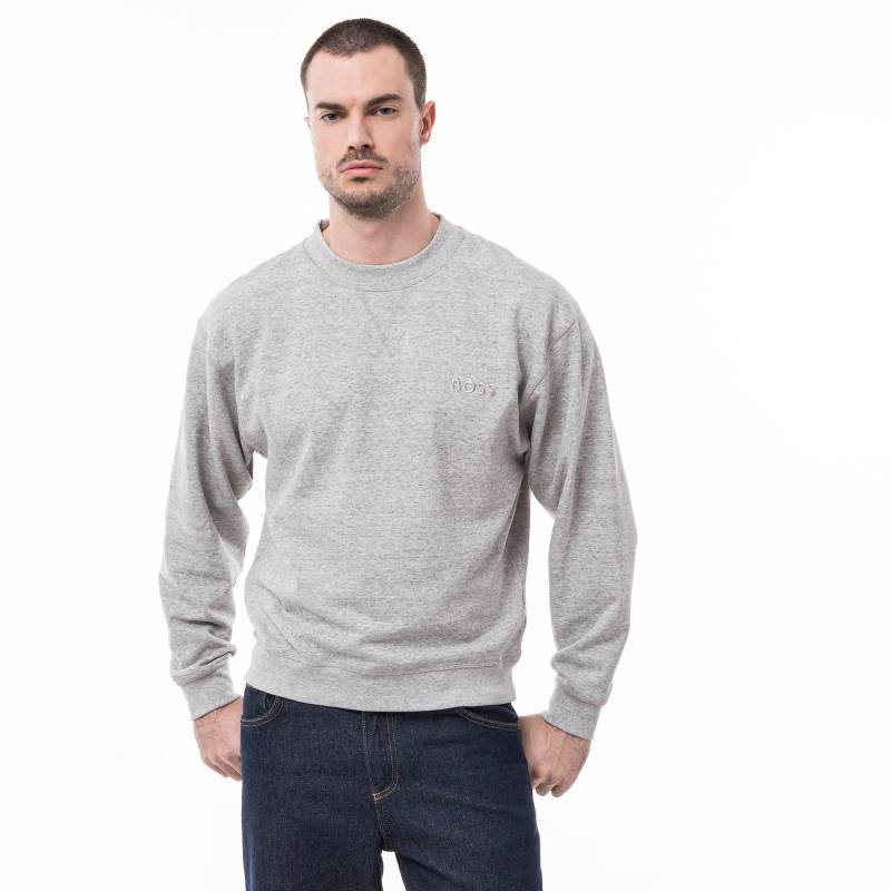 Sweatshirt Herren Hellgrau L von BOSS