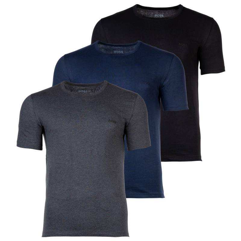 T-shirt 3er Pack Bequem Sitzend-t-shirt Rn 3p Classic Herren Multicolor L von BOSS