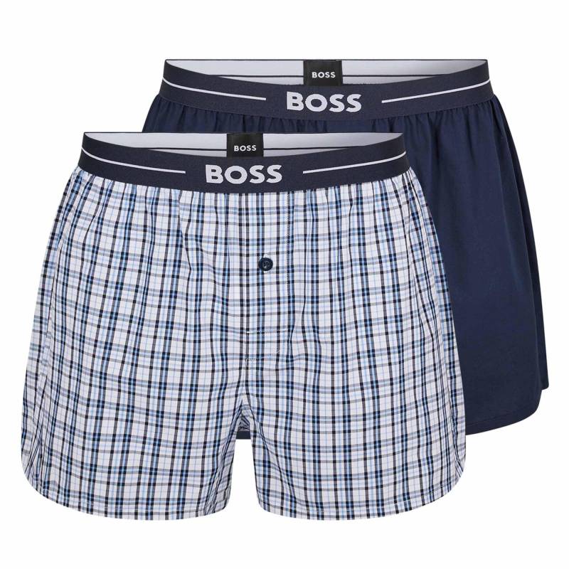 Web-boxershorts Bequem Sitzend Herren Multicolor L von BOSS