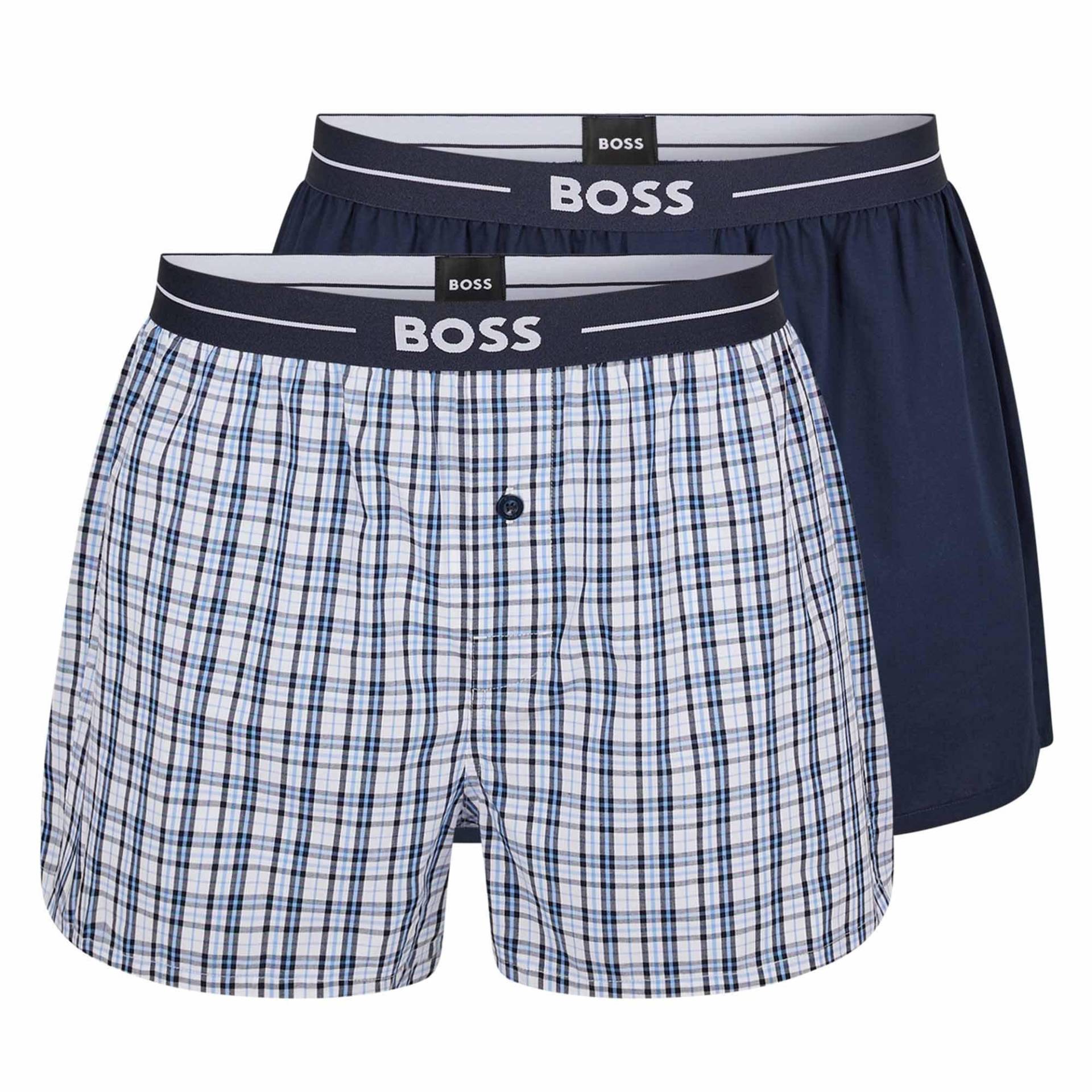 BOSS - Web-Boxershorts  Bequem sitzend, für Herren, Multicolor, Größe M von BOSS