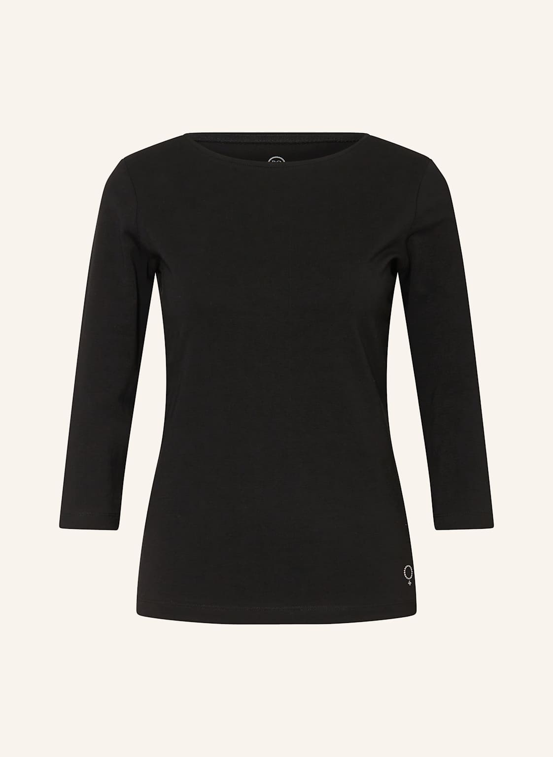 Boviva Shirt Mit 3/4-Arm schwarz Boviva Shirt Mit 3/4-Arm schwarz von BOVIVA