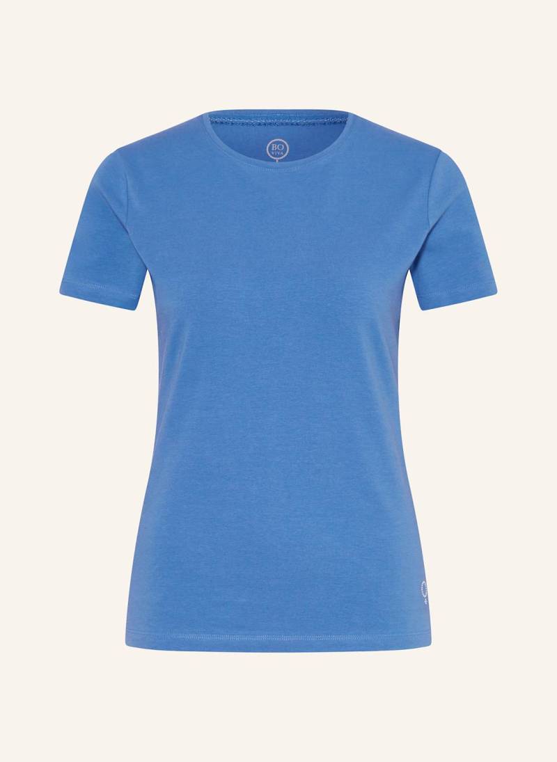 Boviva T-Shirt Mit Schmucksteinen blau von BOVIVA