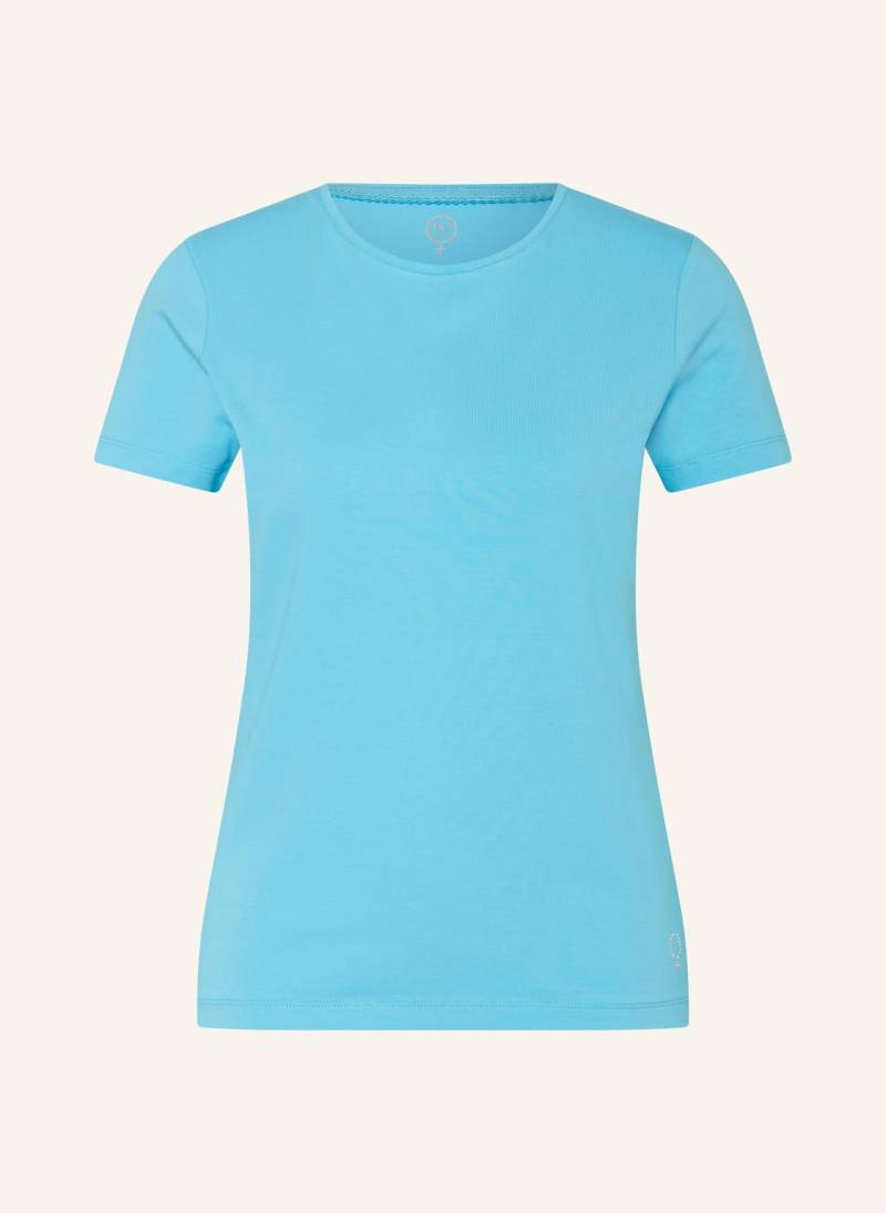 Boviva T-Shirt Mit Schmucksteinen blau von BOVIVA