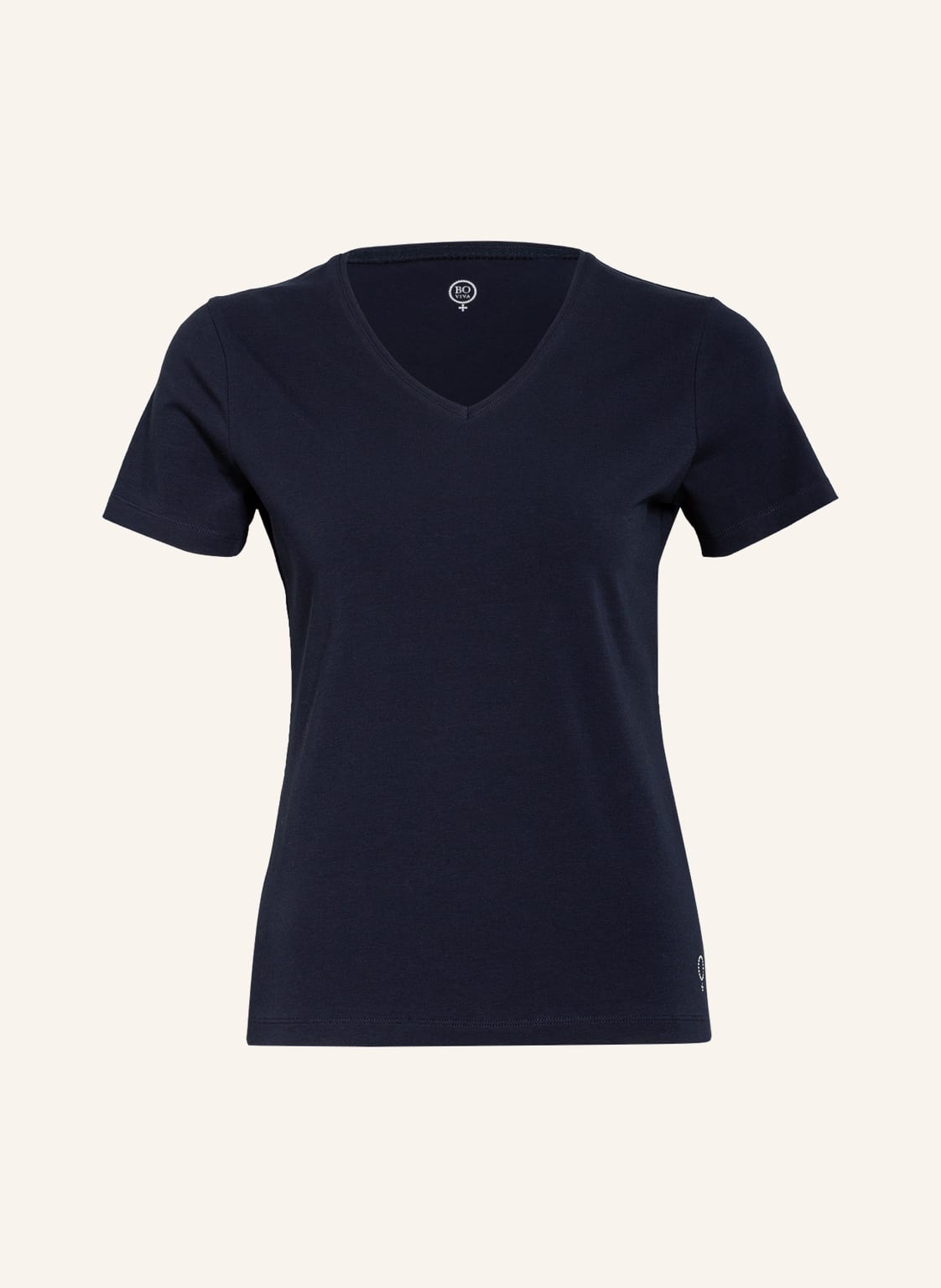 Boviva T-Shirt Mit Schmucksteinen blau von BOVIVA