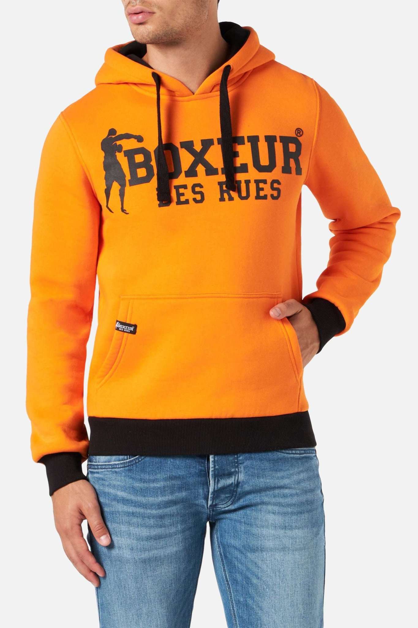 BOXEUR DES RUES Kurzarmpullover »Sweatshirts Man Hoodie Sweatshirt« von BOXEUR DES RUES