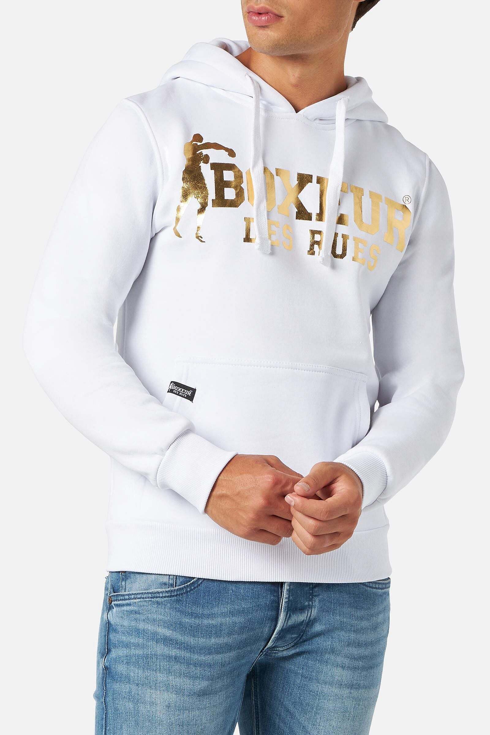 BOXEUR DES RUES Kurzarmpullover »Sweatshirts Man Hoodie Sweatshirt« von BOXEUR DES RUES