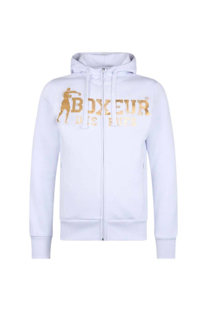 BOXEUR DES RUES Kapuzensweatjacke »BOXEUR DES RUES Kapuzenpullover Hooded Full Zip Sweatshirt« von BOXEUR DES RUES