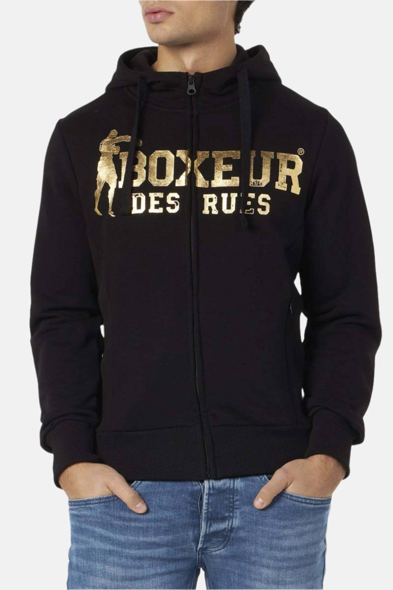 BOXEUR DES RUES Kapuzensweatjacke »Boxeur des rues Kapuzenpullover Hooded Full Zip Sweatshirt« von BOXEUR DES RUES