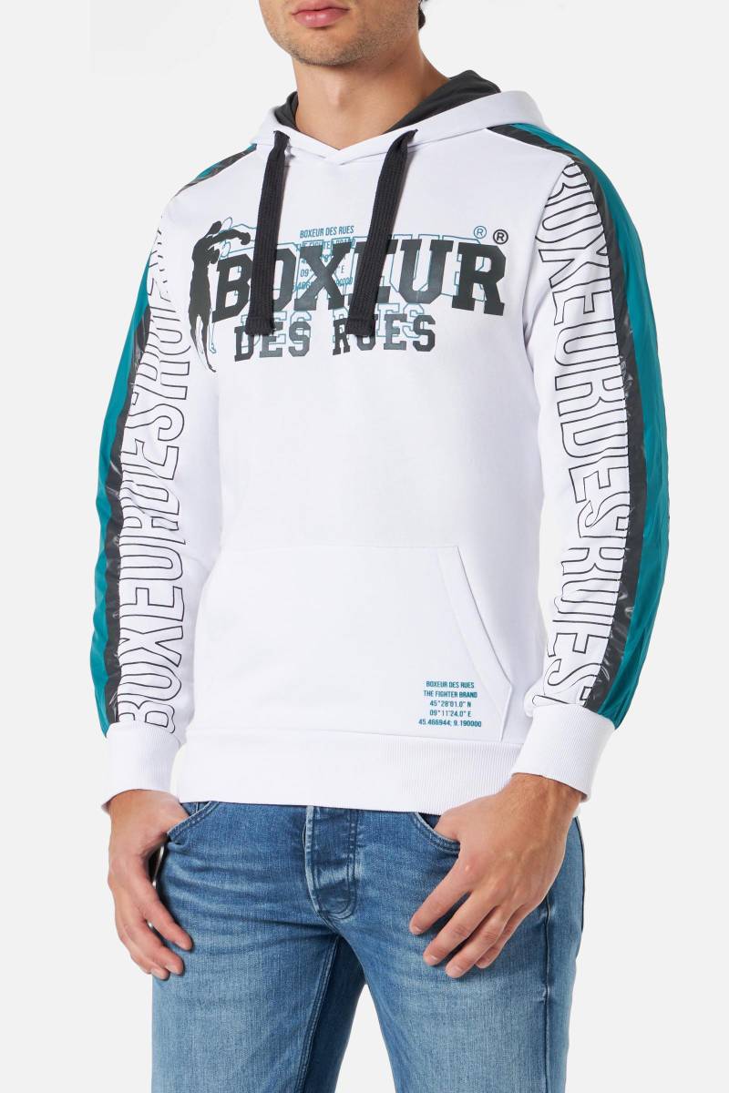 BOXEUR DES RUES Kapuzenpullover »BOXEUR DES RUES Kapuzenpullover Hoodie With Raglan Sleeves« von BOXEUR DES RUES