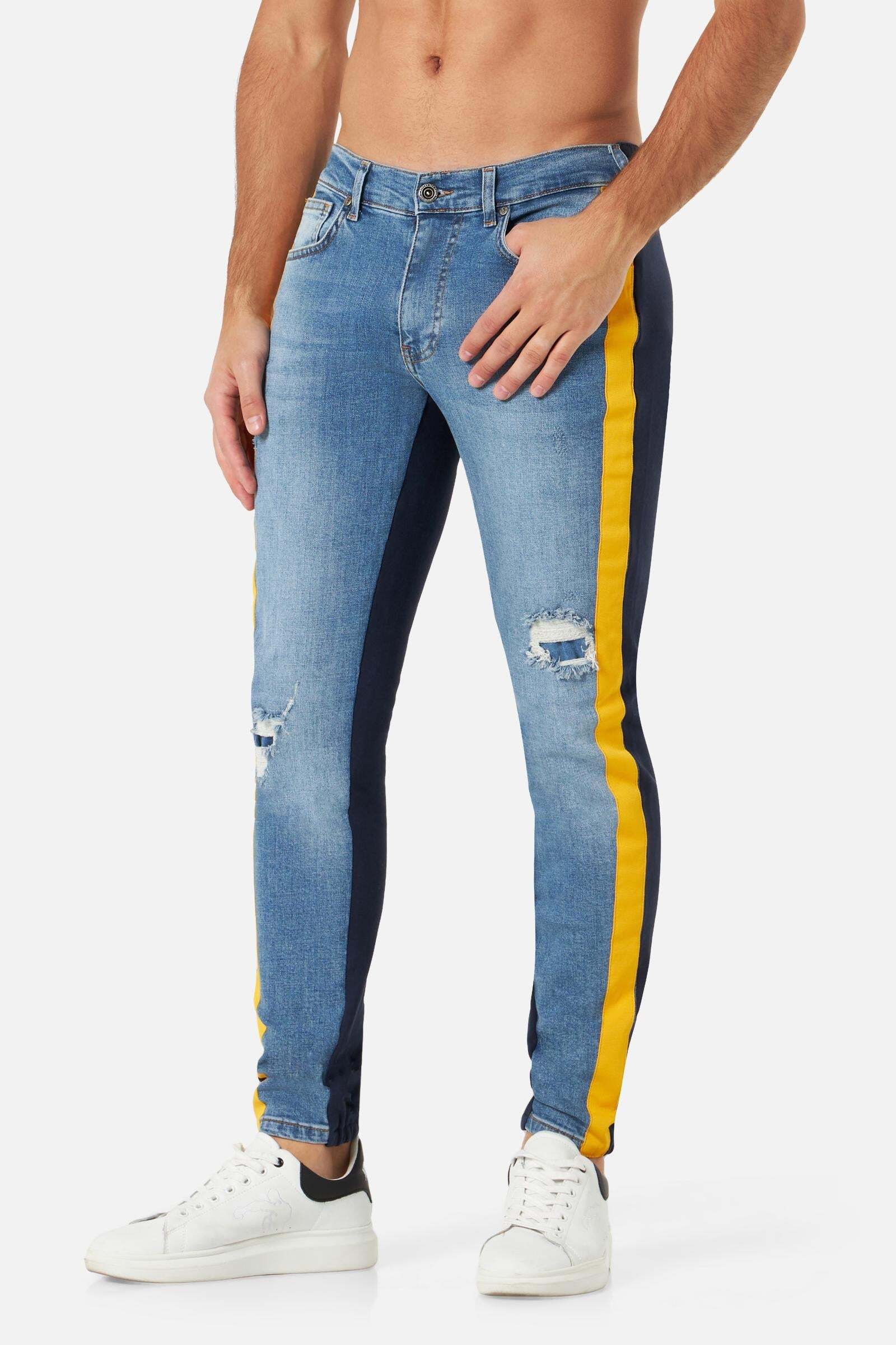 BOXEUR DES RUES Relax-fit-Jeans »BOXEUR DES RUES Jeans Mixed Fabric Jeans« BOXEUR DES RUES Relax-fit-Jeans »BOXEUR DES RUES Jeans Mixed Fabric Jeans« von BOXEUR DES RUES