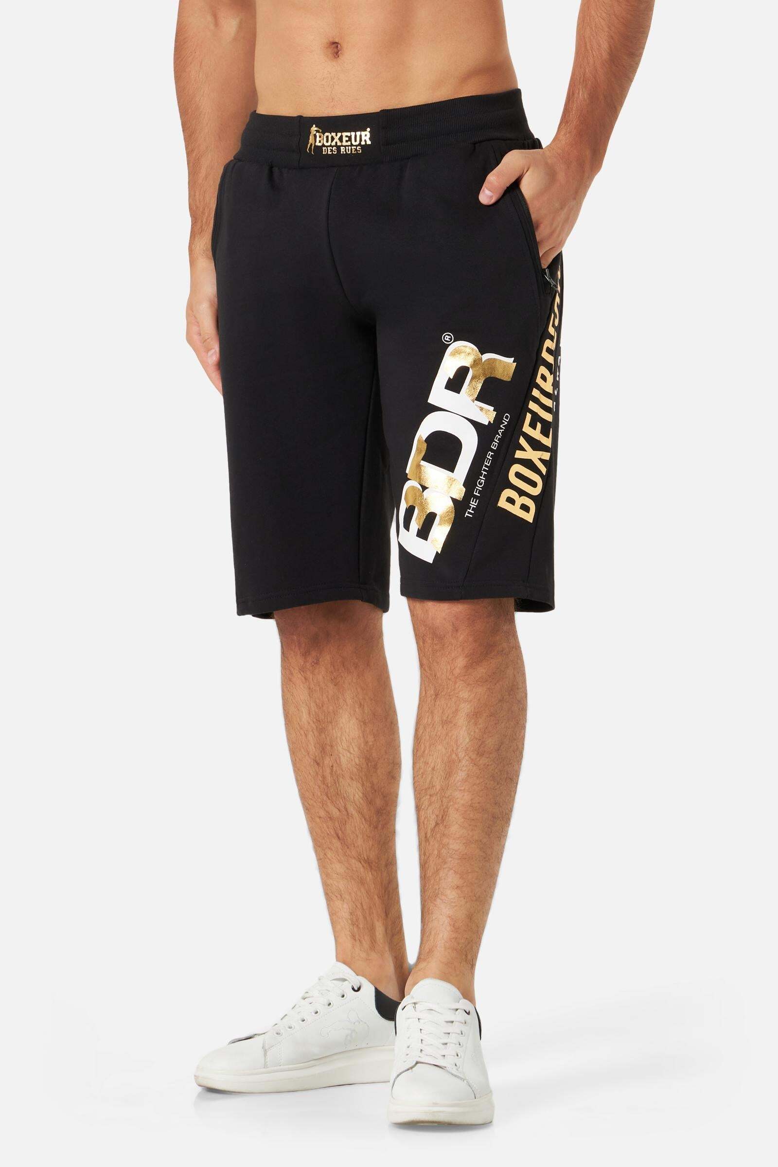 BOXEUR DES RUES Sweatshorts »Sweatshorts Lettering Printed Short Pant« von BOXEUR DES RUES