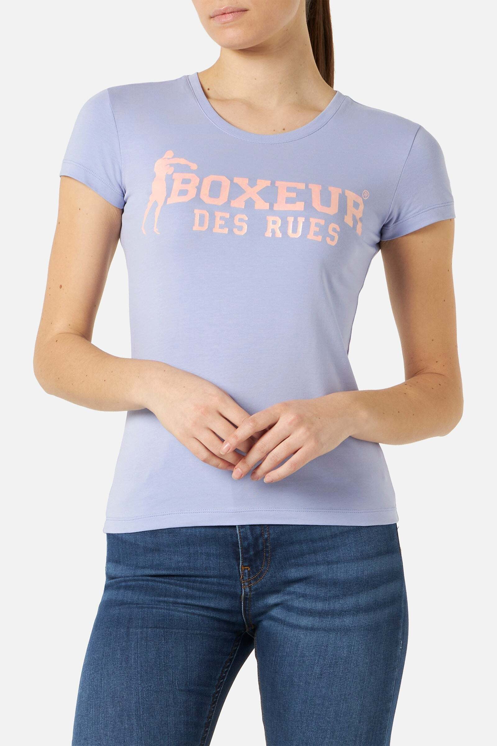 BOXEUR DES RUES T-Shirt »BOXEUR DES RUES T-Shirts Basic T-Shirt With Front Logo« von BOXEUR DES RUES