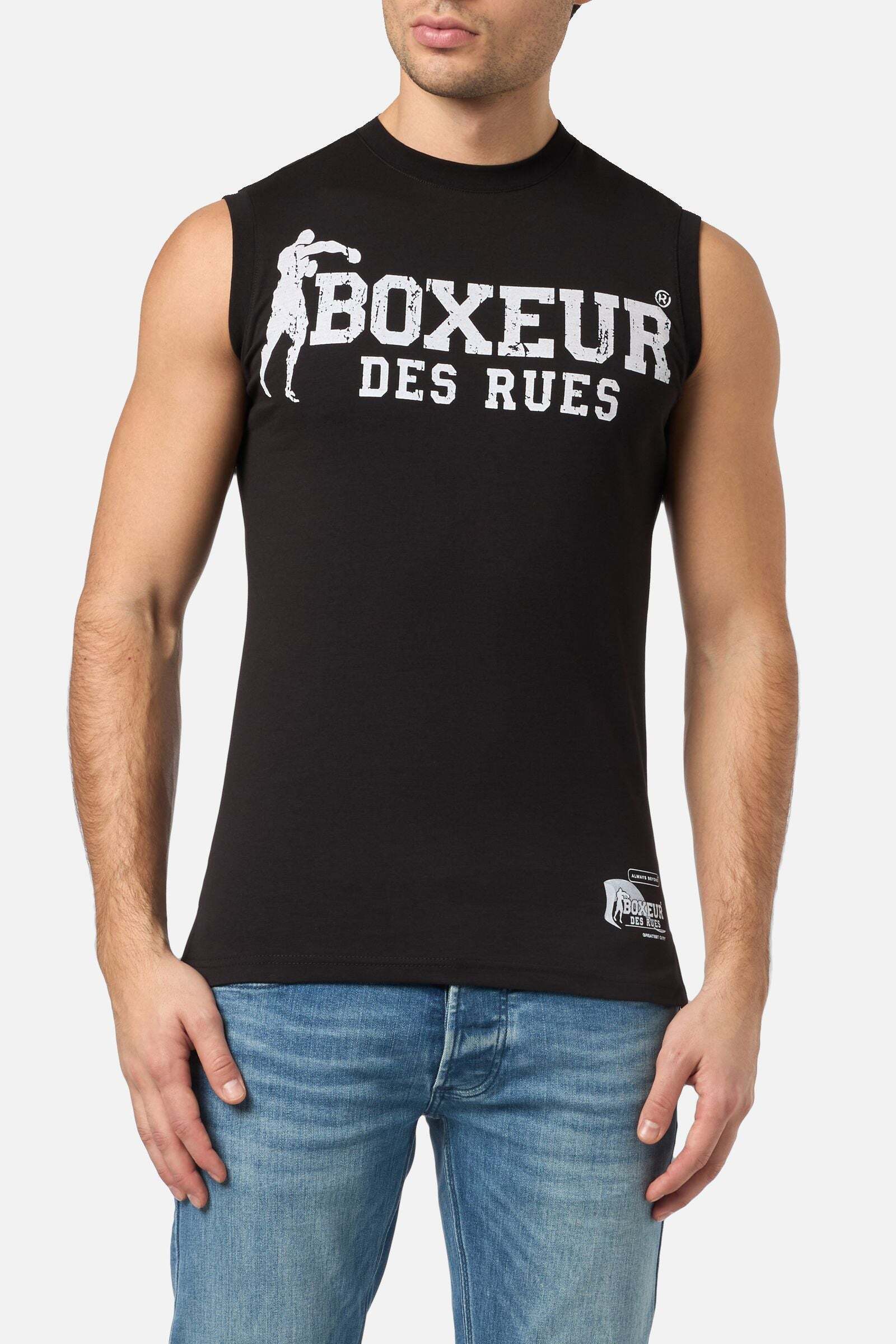 BOXEUR DES RUES Tanktop »BOXEUR DES RUES Tops Basic Printed Tank Top« BOXEUR DES RUES Tanktop »BOXEUR DES RUES Tops Basic Printed Tank Top« von BOXEUR DES RUES
