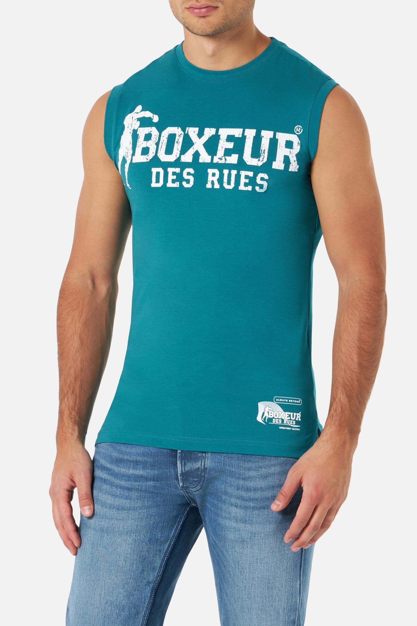 BOXEUR DES RUES Tanktop »BOXEUR DES RUES Tops Basic Printed Tank Top« BOXEUR DES RUES Tanktop »BOXEUR DES RUES Tops Basic Printed Tank Top« von BOXEUR DES RUES