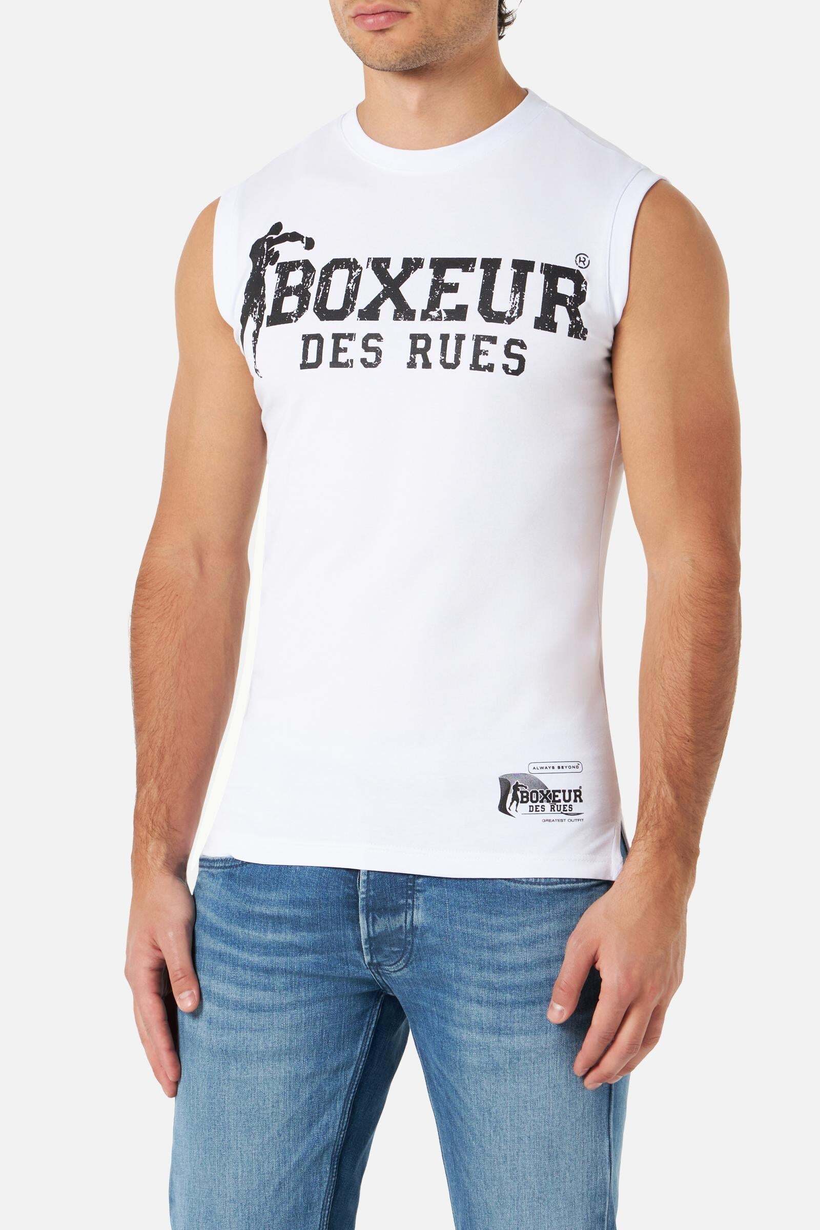 BOXEUR DES RUES Tanktop »Tops Basic Printed Tank Top« von BOXEUR DES RUES