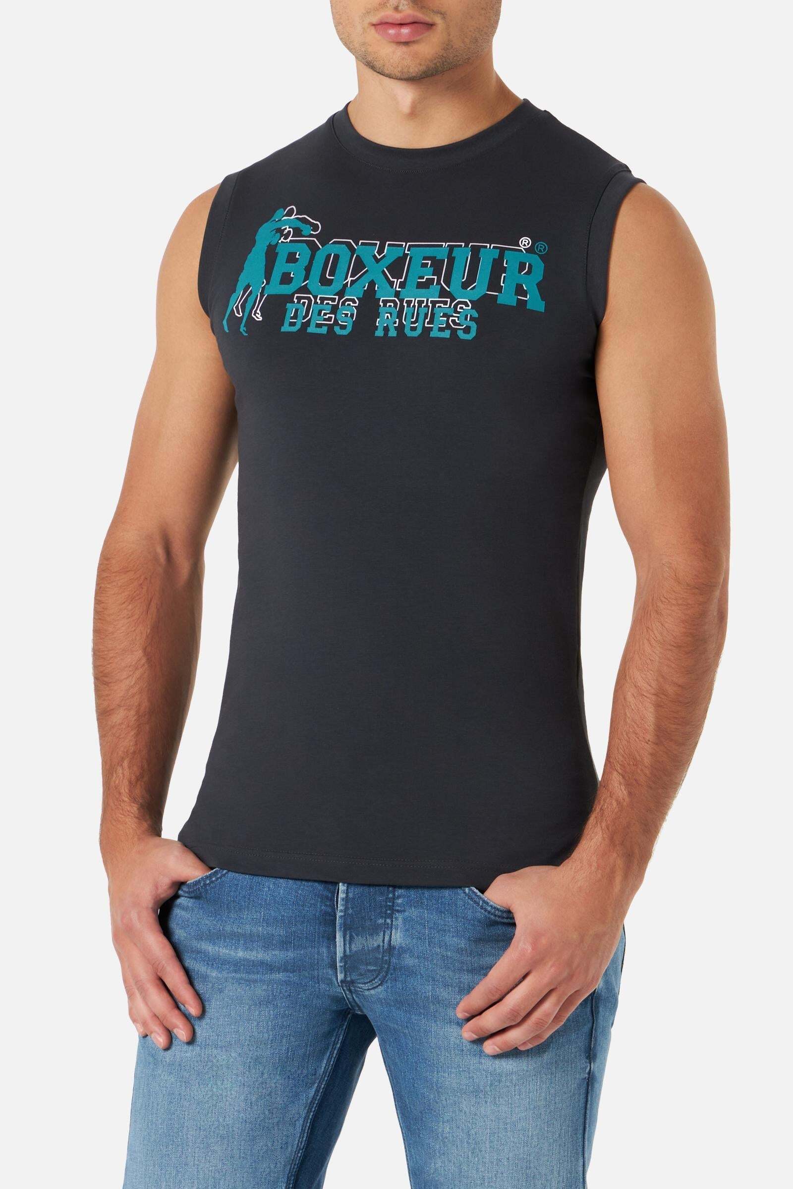 BOXEUR DES RUES Tanktop »Tops Printed Tank« BOXEUR DES RUES Tanktop »Tops Printed Tank« von BOXEUR DES RUES