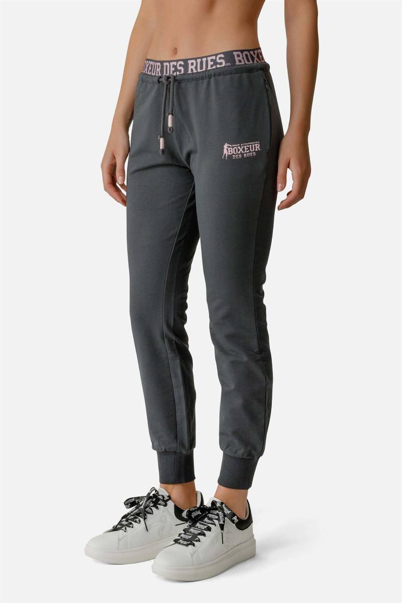 Jogginghose Logo Essential Pants Damen Taubengrau L von BOXEUR DES RUES