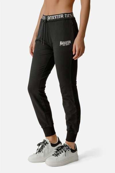 Jogginhosen Logo Essential Pants Damen Schwarz XL von BOXEUR DES RUES