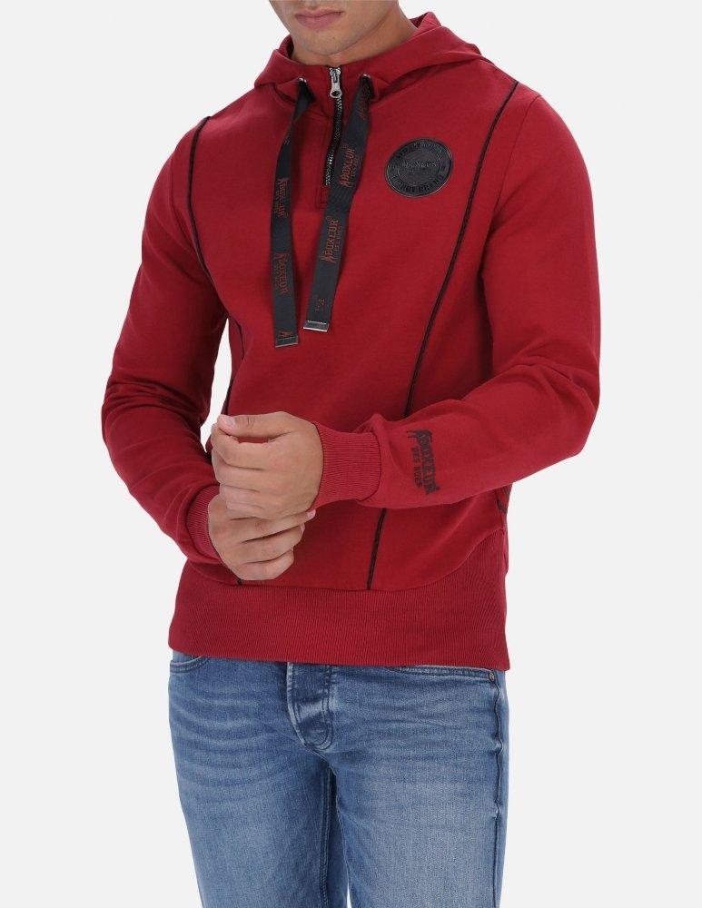 Kapuzenpullover Herren Bordeaux XXL von BOXEUR DES RUES