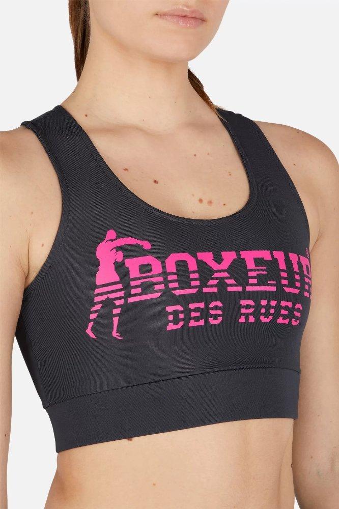 Sport-bh Basic Damen Anthrazit L von BOXEUR DES RUES