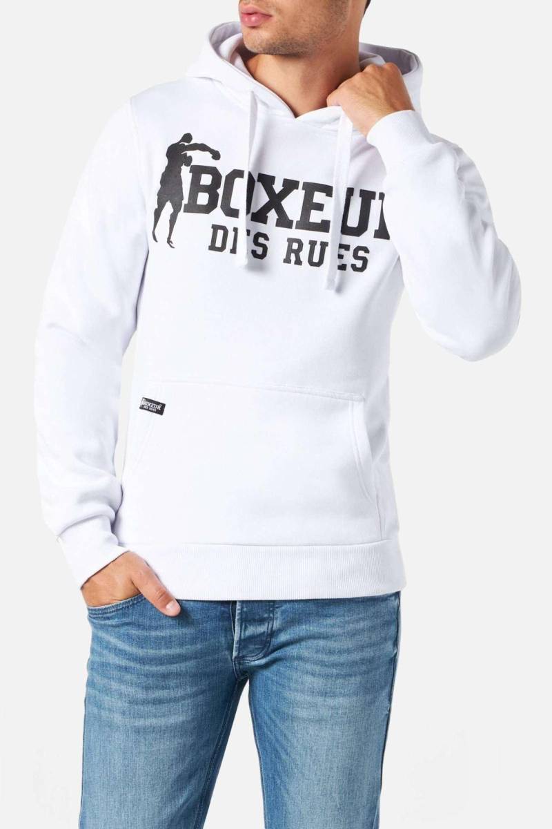 Sweatshirts Man Hoodie Sweatshirt Herren Weiss L von BOXEUR DES RUES