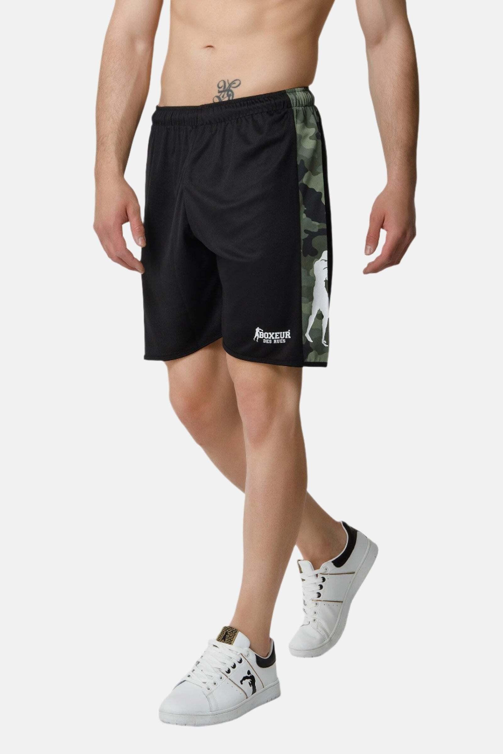 BOXEUR DES RUES - Sweatshorts Soccer Basic Shorts, für Herren, Schwarz, Größe S von BOXEUR DES RUES