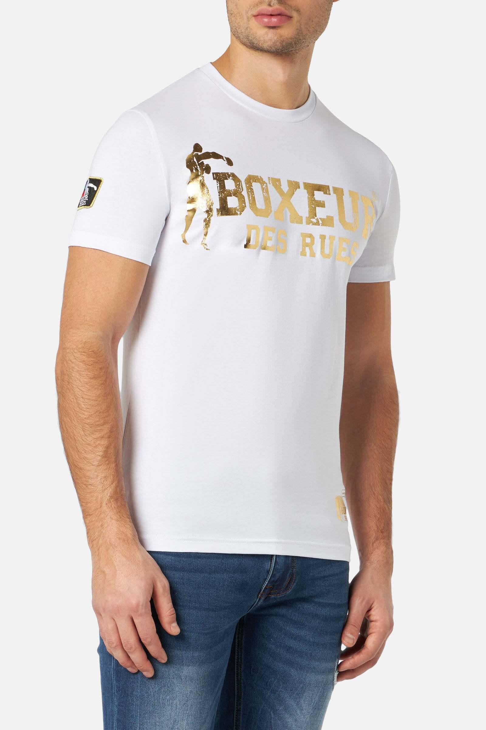 T-shirts T-shirt Boxeur Street 2 Herren Weiss L von BOXEUR DES RUES