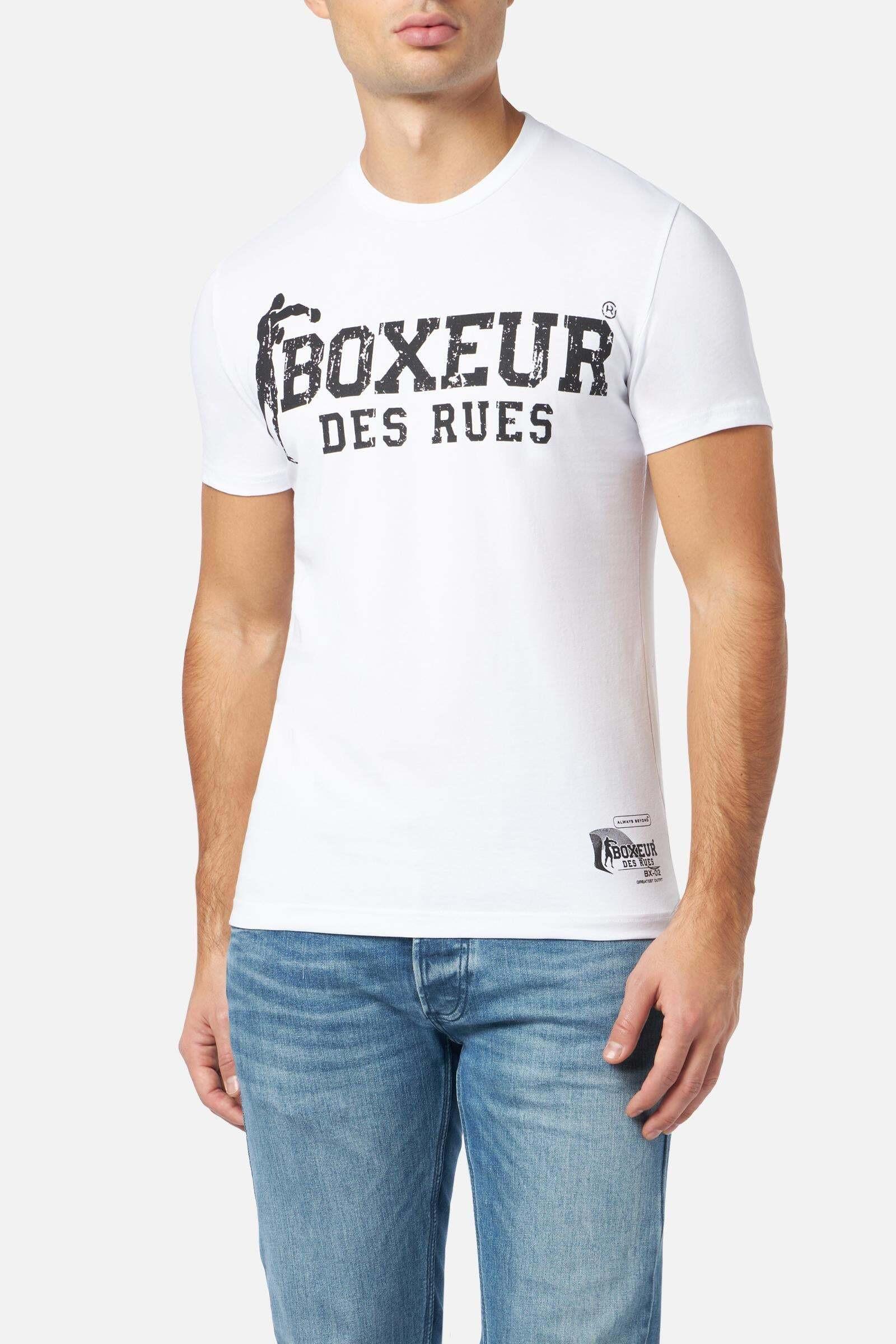 T-shirts T-shirt Boxeur Street 2 Herren Weiss XL von BOXEUR DES RUES