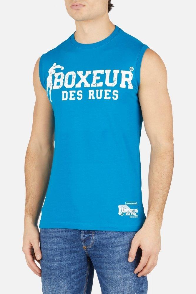 Tank Top Herren Blau S von BOXEUR DES RUES