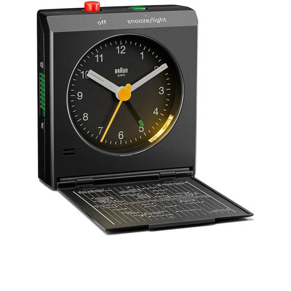 BRAUN Reisewecker Silent Travel Alarm mit Licht schwarz BRAUN Reisewecker Silent Travel Alarm mit Licht schwarz von BRAUN