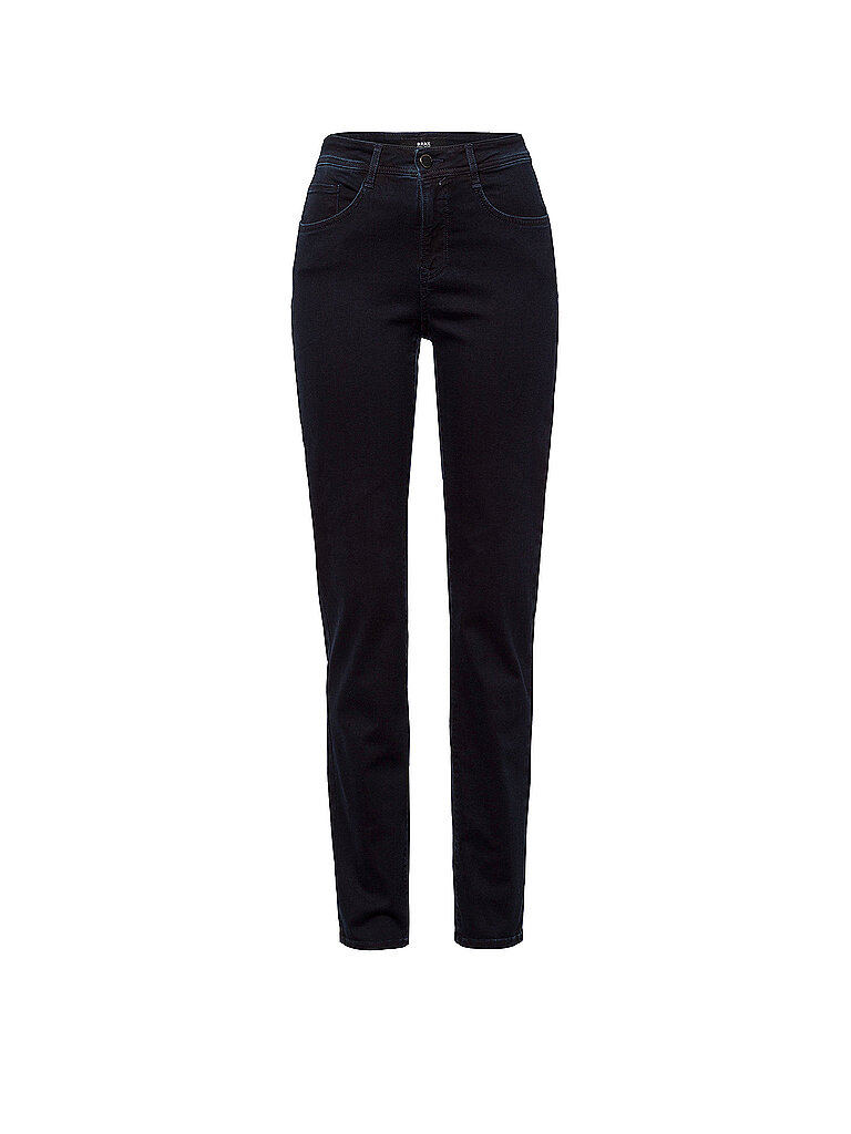 BRAX Jeans Straight Fit MARY  dunkelblau | 38 (kurz) von BRAX