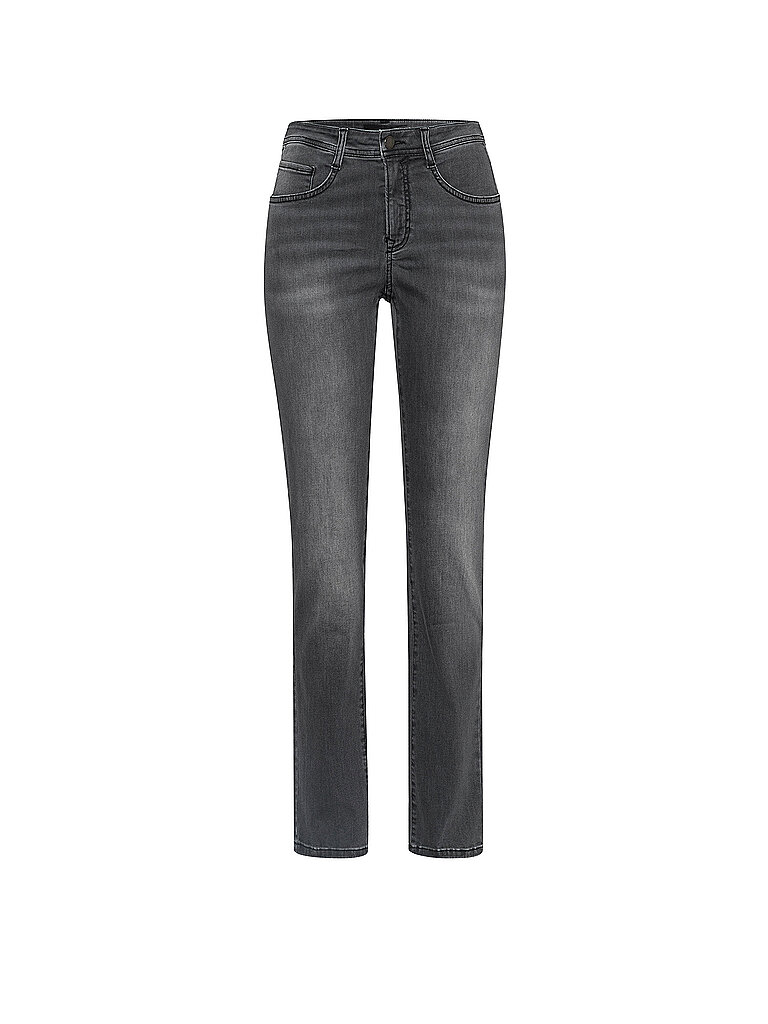 BRAX Jeans Straight Fit MARY grau | 46 (kurz) von BRAX