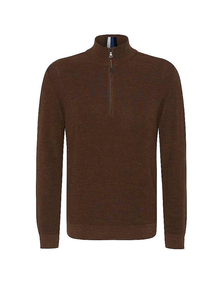 BRAX Troyer Pullover STEFFEN camel | L von BRAX