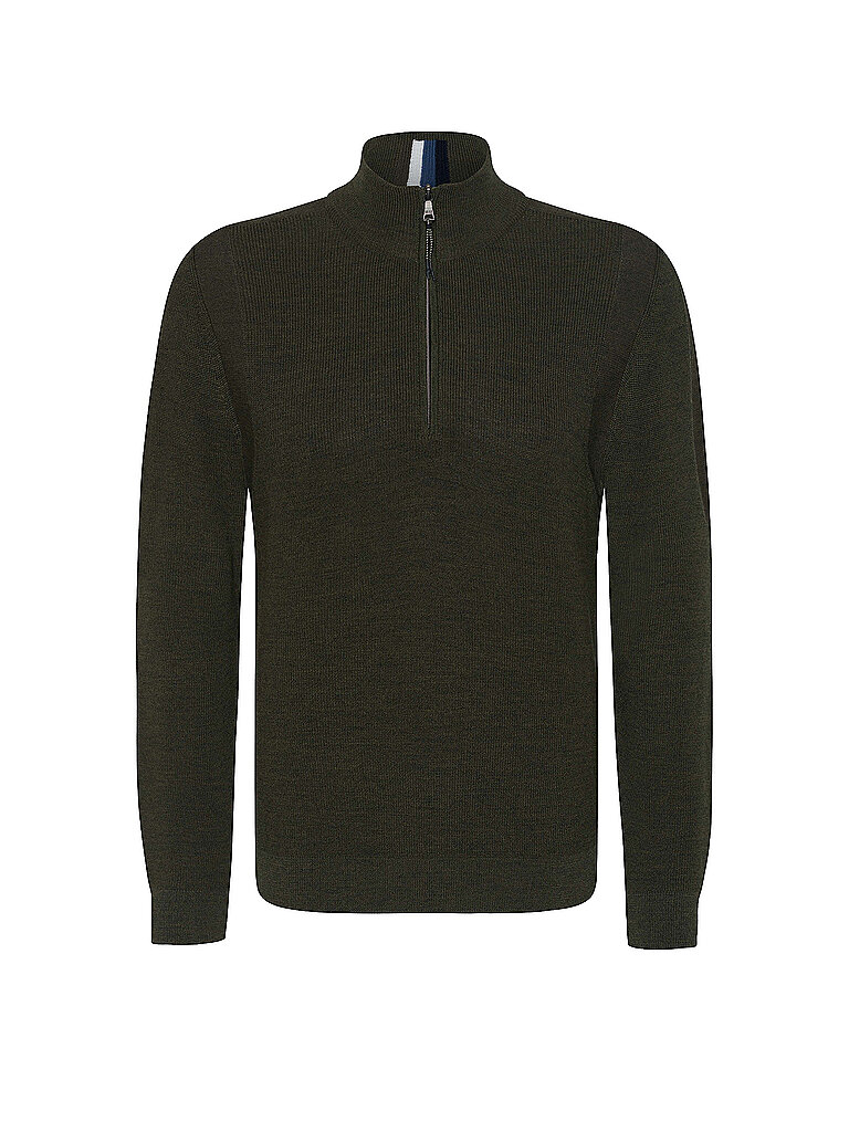 BRAX Troyer Pullover STEFFEN olive | L von BRAX